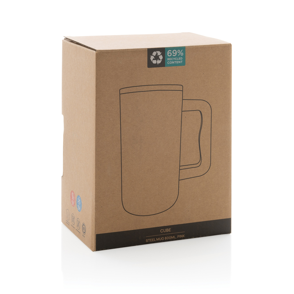 Cube RCS gerecycled RVS beker 800ml