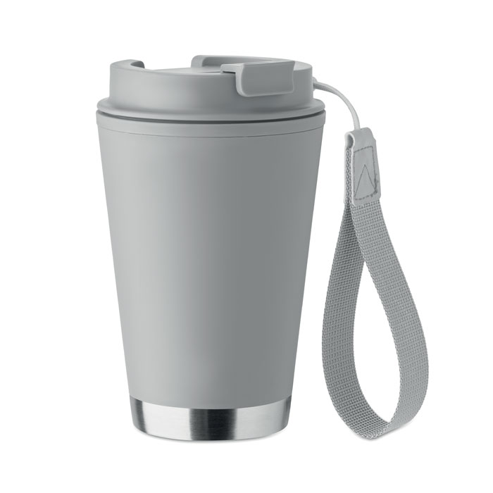 TOPIZ - Dubbelwandige beker 300ml - kopen of bedrukken - Grijs