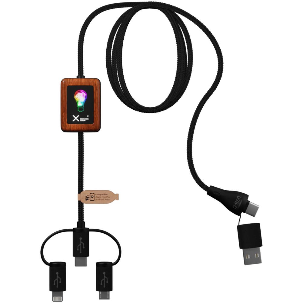 SCX.design C46 5-in-1 kabel voor CarPlay