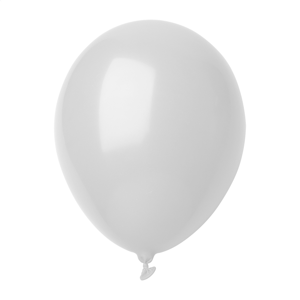 CreaBalloon - ballon, pastel kleuren - met logo of onbedrukt bestellen - Wit
