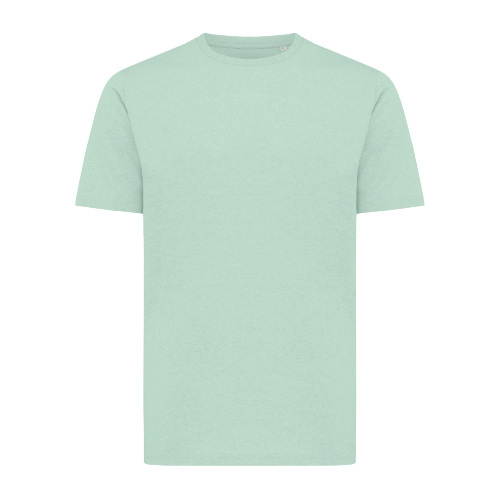 IQONIQ Sierra lichtgewicht gerecycled katoen t-shirt - voor bedrijven en relatiegeschenken - crushed mint (± PMS 12-5410 TCX)