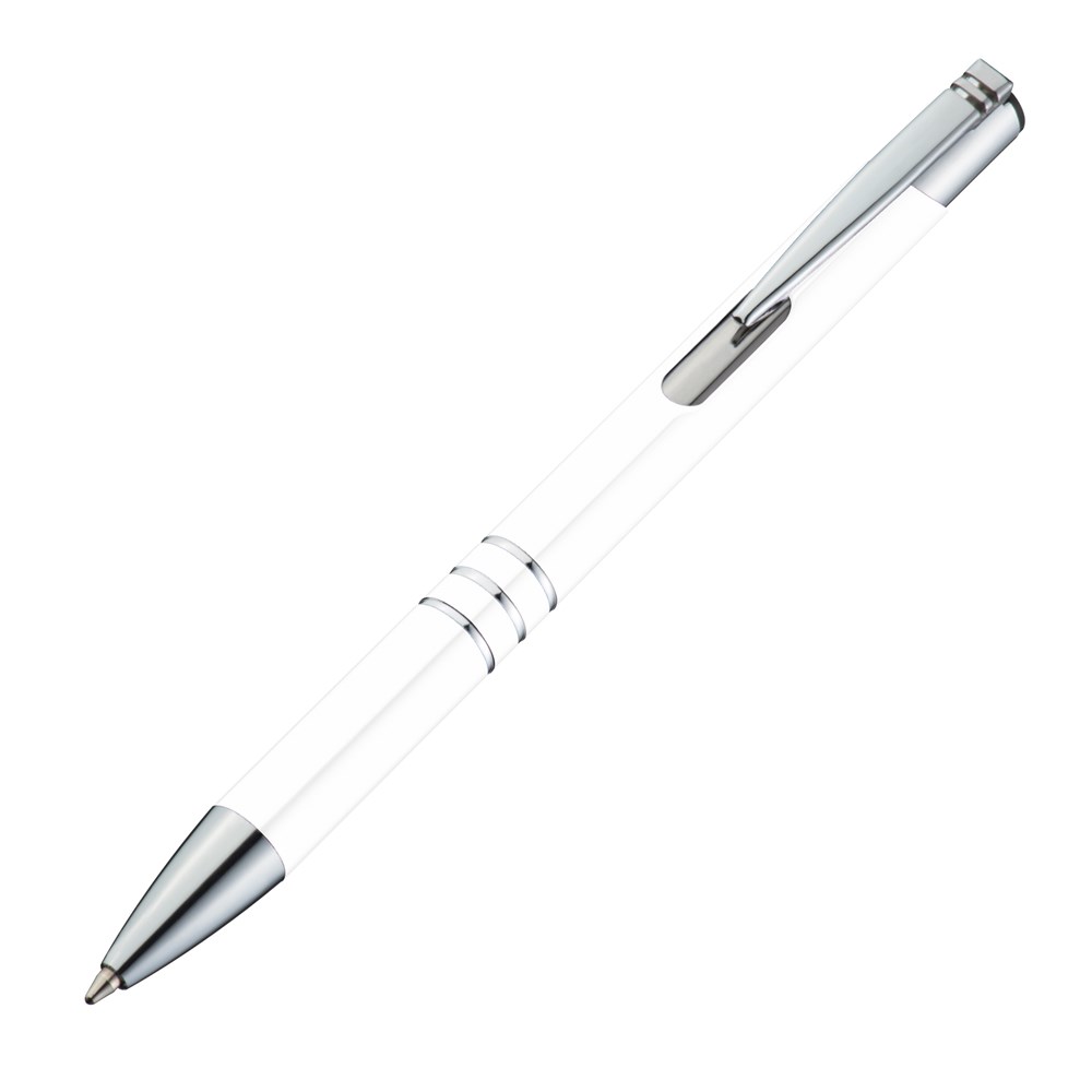 Metalen balpen - kopen of bedrukken - wit