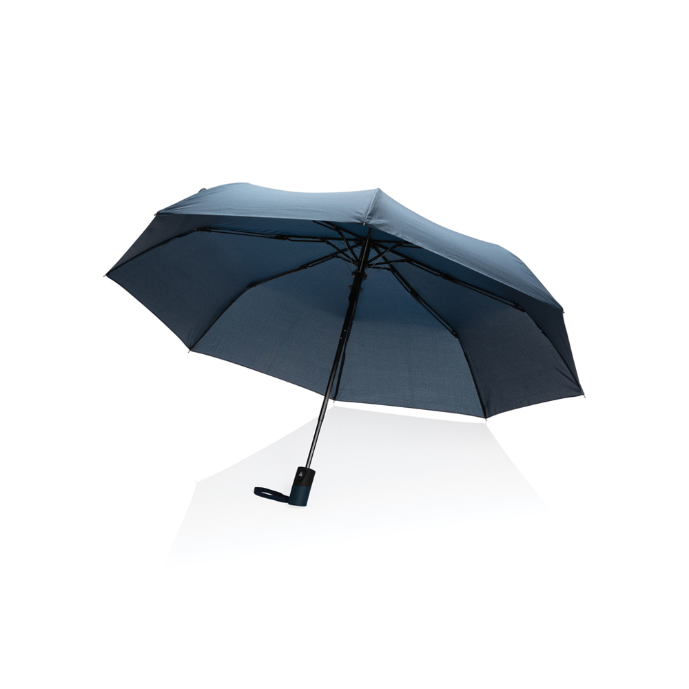 21" Impact AWARE™ RPET 190T mini auto open paraplu - kopen of bedrukken - donkerblauw (± PMS 539)
