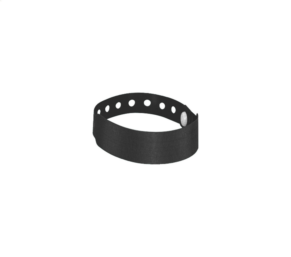 Eventify - armband - bedrukt of onbedrukt verkrijgbaar - Zwart