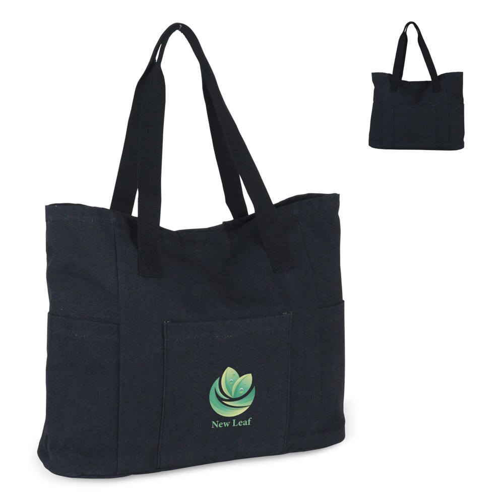 Tas Gerecycled canvas 310g/m² 42x13x43cm - bedrukt of onbedrukt verkrijgbaar