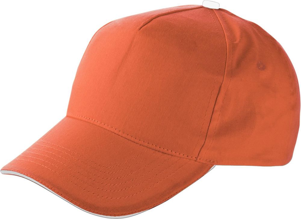 Katoenen pet Beau - kopen of bedrukken - Oranje