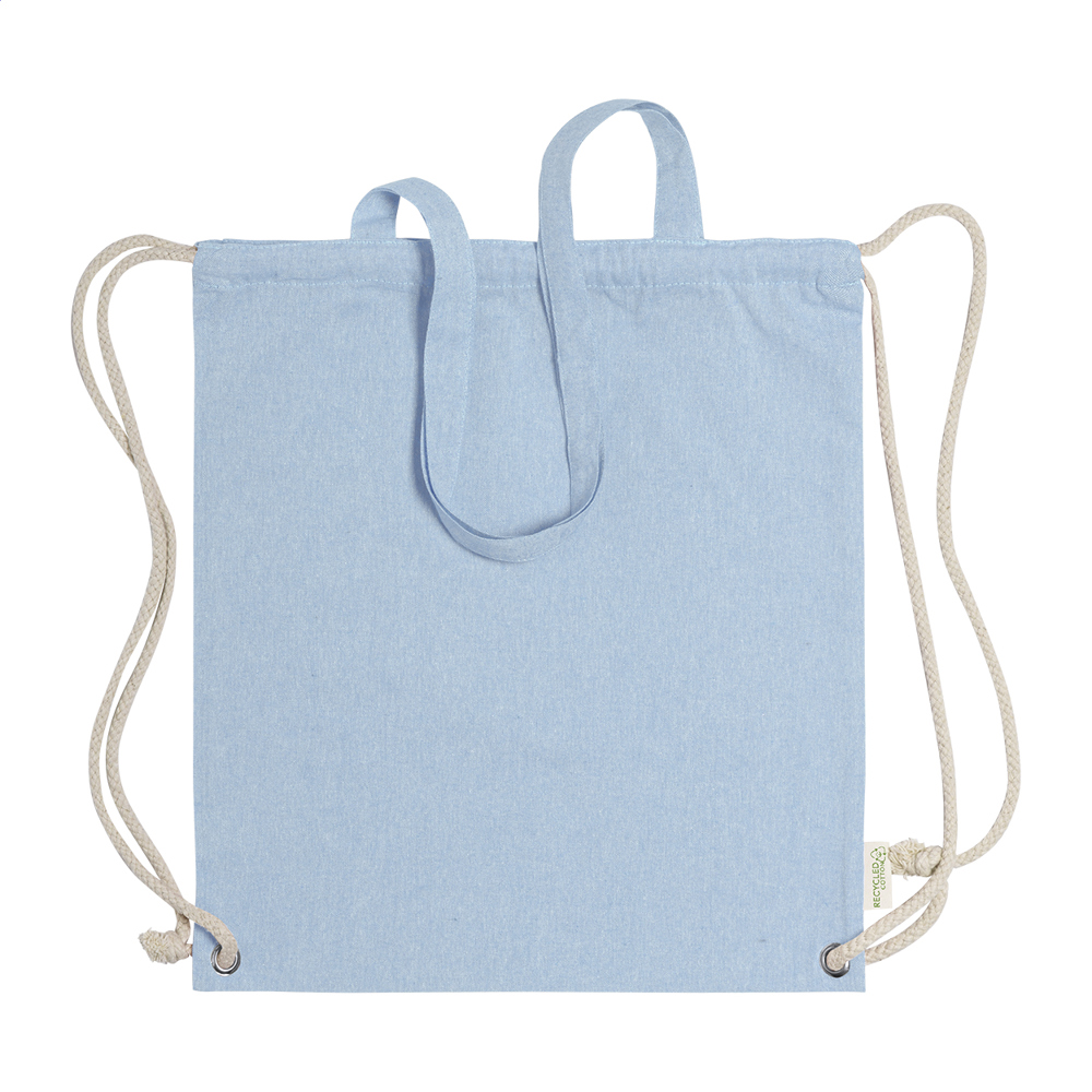 Holbery - trekkoord tas - kopen of bedrukken - licht blauw