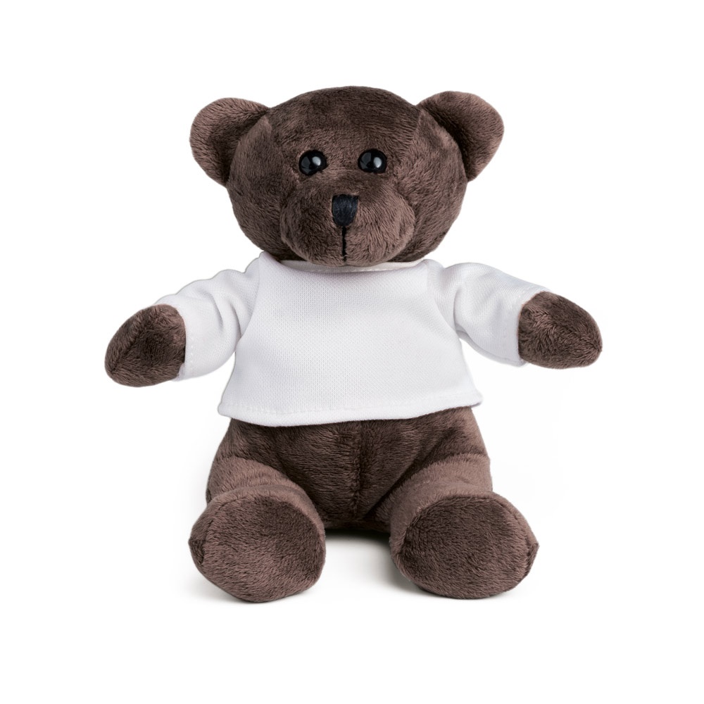 GRIZZLY. Teddybeer knuffel met t-shirt aan