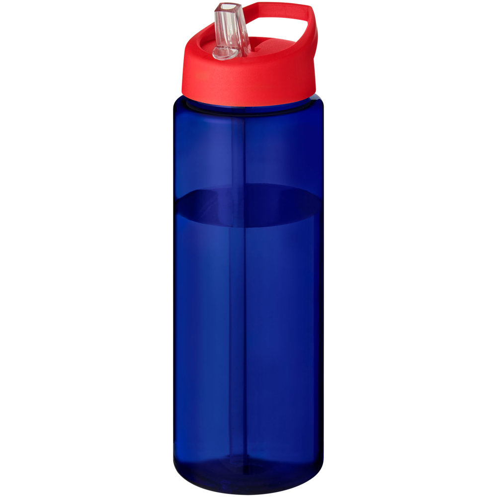 H2O Active® Eco Vibe 850 ml drinkfles met tuitdeksel - met logo of onbedrukt bestellen - Blauw, Rood