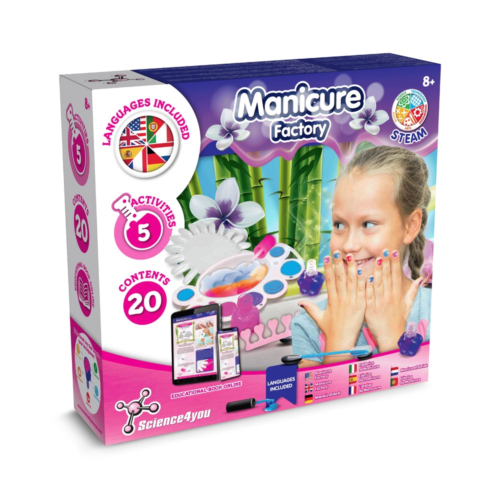 MANICURE STUDIO. Manicurefabriek ideaal voor kinderen - voor bedrijven en relatiegeschenken
