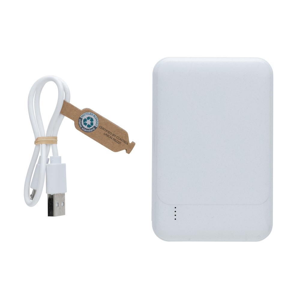 RCS gerecycled plastic 5.000 mAh powerbank