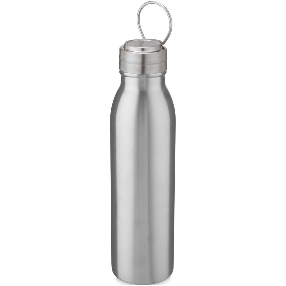 Harper 700 ml roestvrijstalen drinkfles met metalen lus - voor bedrijven en relatiegeschenken