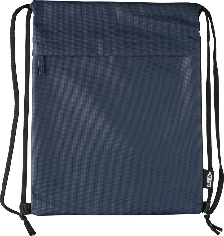 rPET polyester (600D) trekkoordrugzak Auri - kopen of bedrukken - Blauw