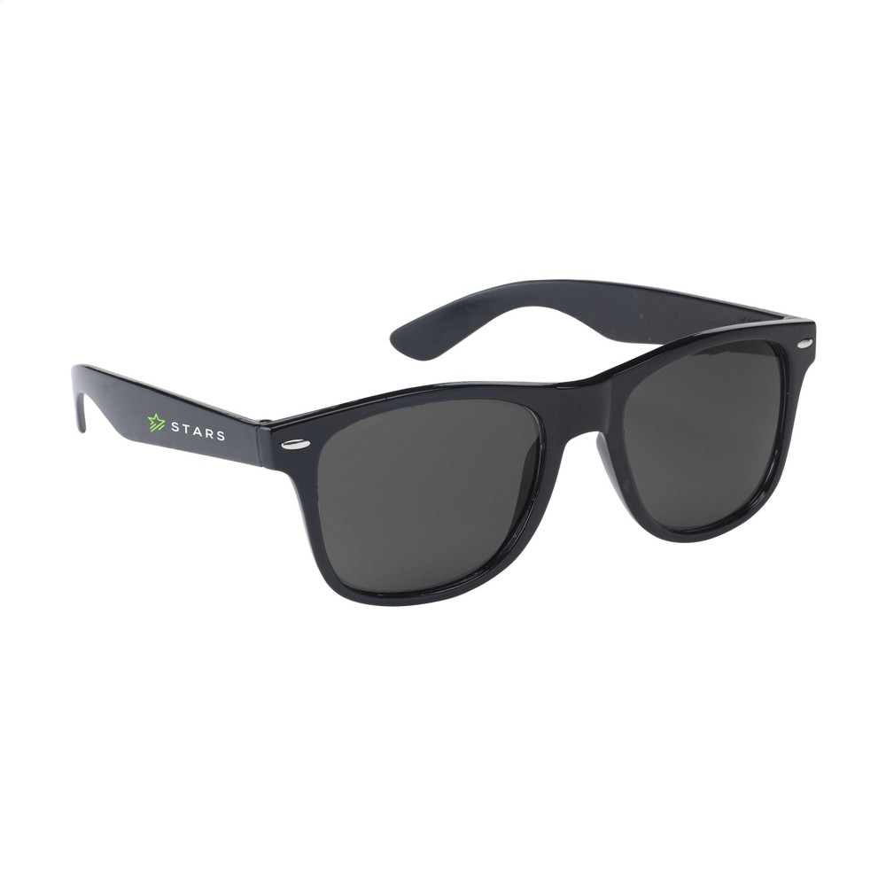 Malibu GRS RPET zonnebril - zwart