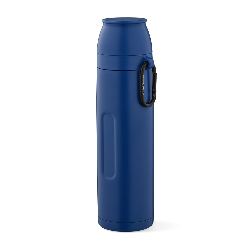 Flinders thermosfles gerecycled roestvrij staal 1080 ml - Marineblauw