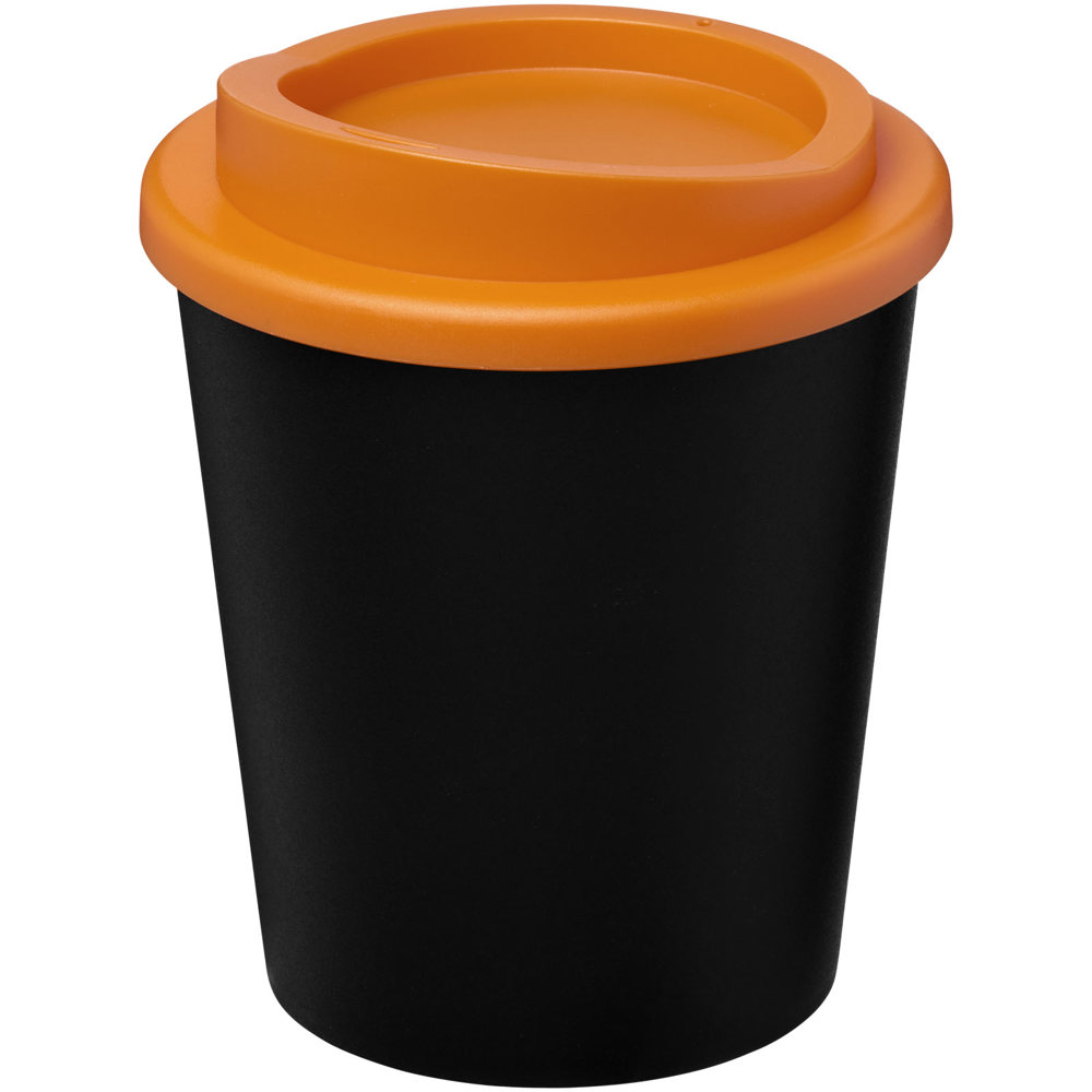 Americano® espresso 250 ml geïsoleerde beker - kopen of bedrukken - Zwart, Oranje