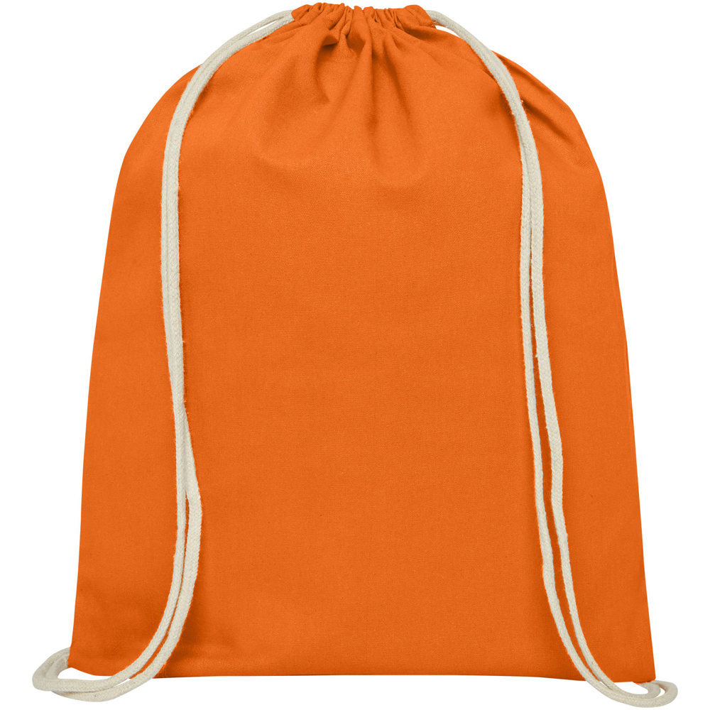 Oregon 140 g/m² katoenen rugzak met trekkoordsluiting 5L