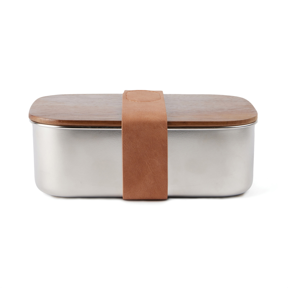 VINGA Ciro RCS gerecycled RVS lunchbox - kopen of bedrukken