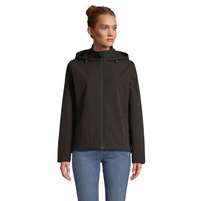 RACE HOODED WOMEN - RACE WOMEN HOODED JACKET - met logo of onbedrukt bestellen