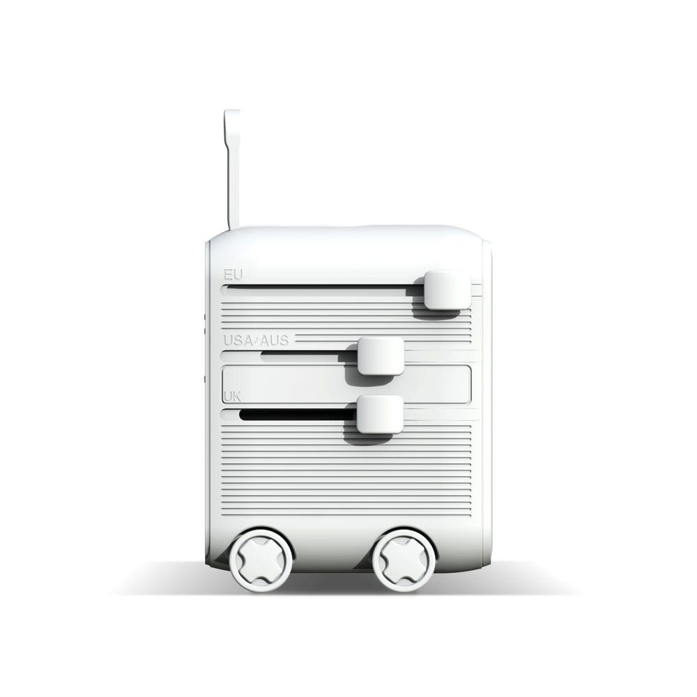 Xoopar Luggie GaN Wereldstekker Trolley