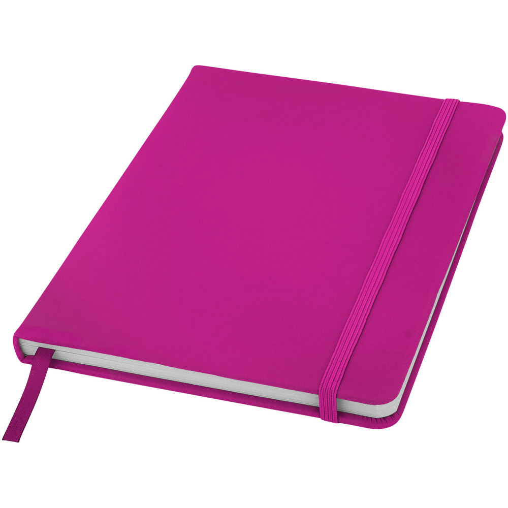Spectrum A5 hardcover notitieboek - voor bedrijven en relatiegeschenken - Magenta