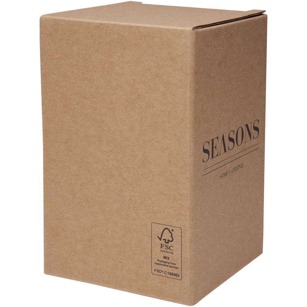 Supo 480 ml dubbelwandige lunchpot van gerecycled roestvrij staal met opvouwbare lepel