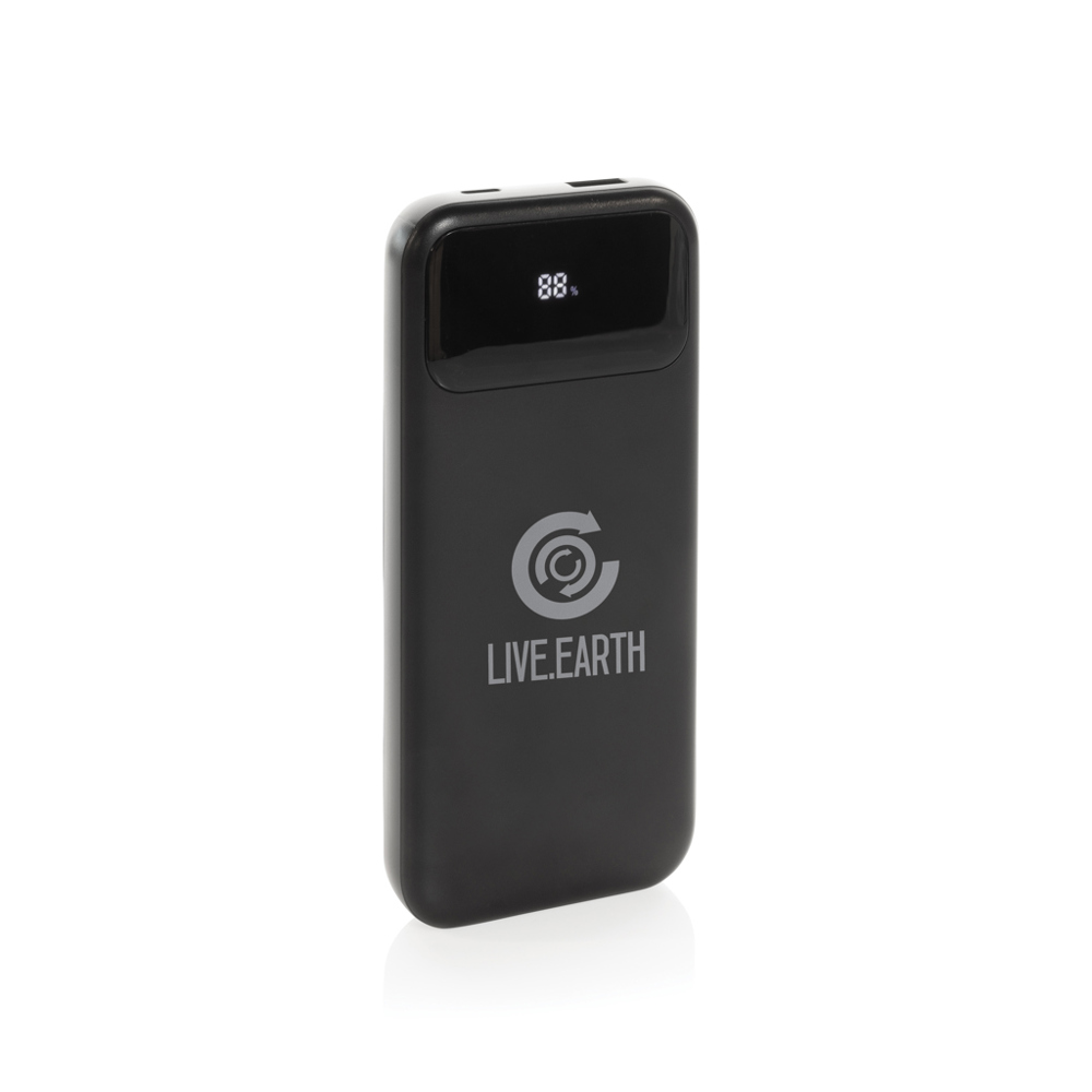 Turbopack RCS rplastic powerbank 10.000 ingebouwde kabels