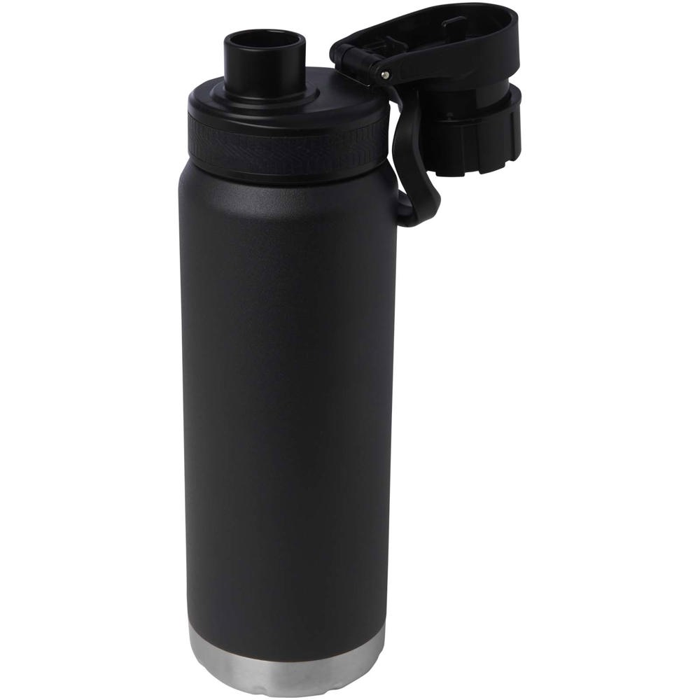 Fortis 700 ml RCS-gecertificeerde waterfles van gerecycled roestvrij staal met koperen vacuümisolatie (geschikt voor koolzuur