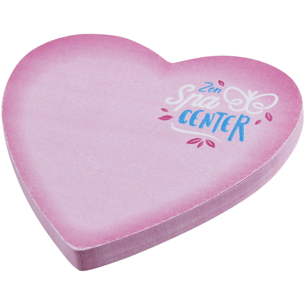 Sticky-Mate® hartvormige gerecyclede sticky notes - kopen of bedrukken