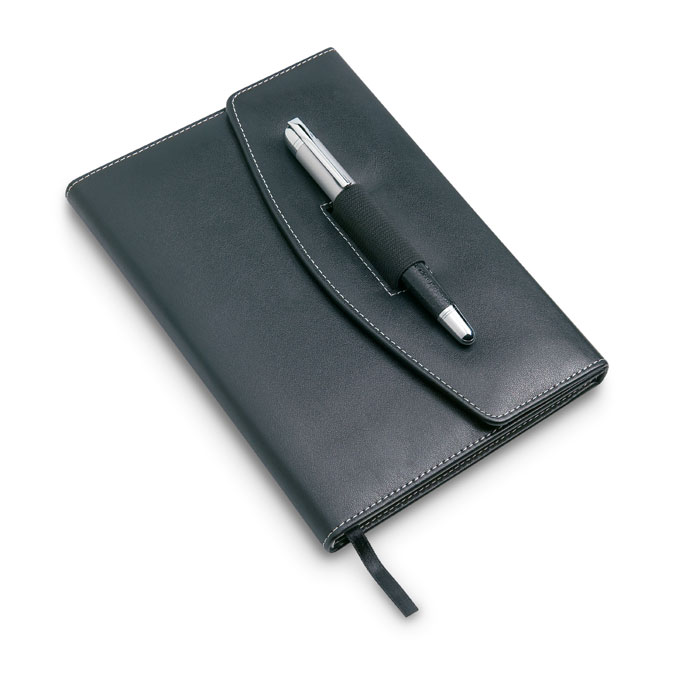 NOVA - A5 schrijfmap met pen - voor bedrijven en relatiegeschenken