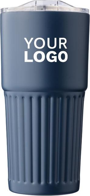 Gerecyclede roestvrijstalen dubbelwandige drinkmok (500 ml) Kael