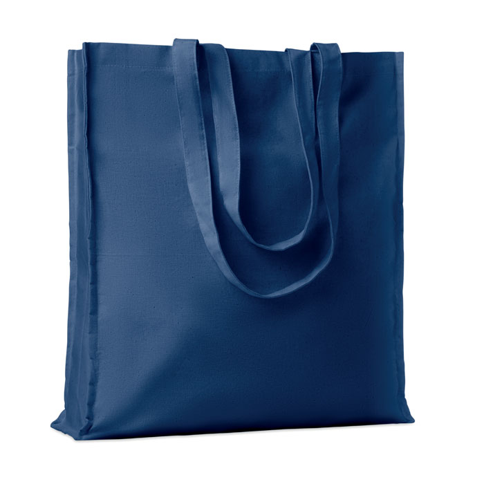 PORTOBELLO - Katoenen boodschappentas - met logo of onbedrukt bestellen - blauw