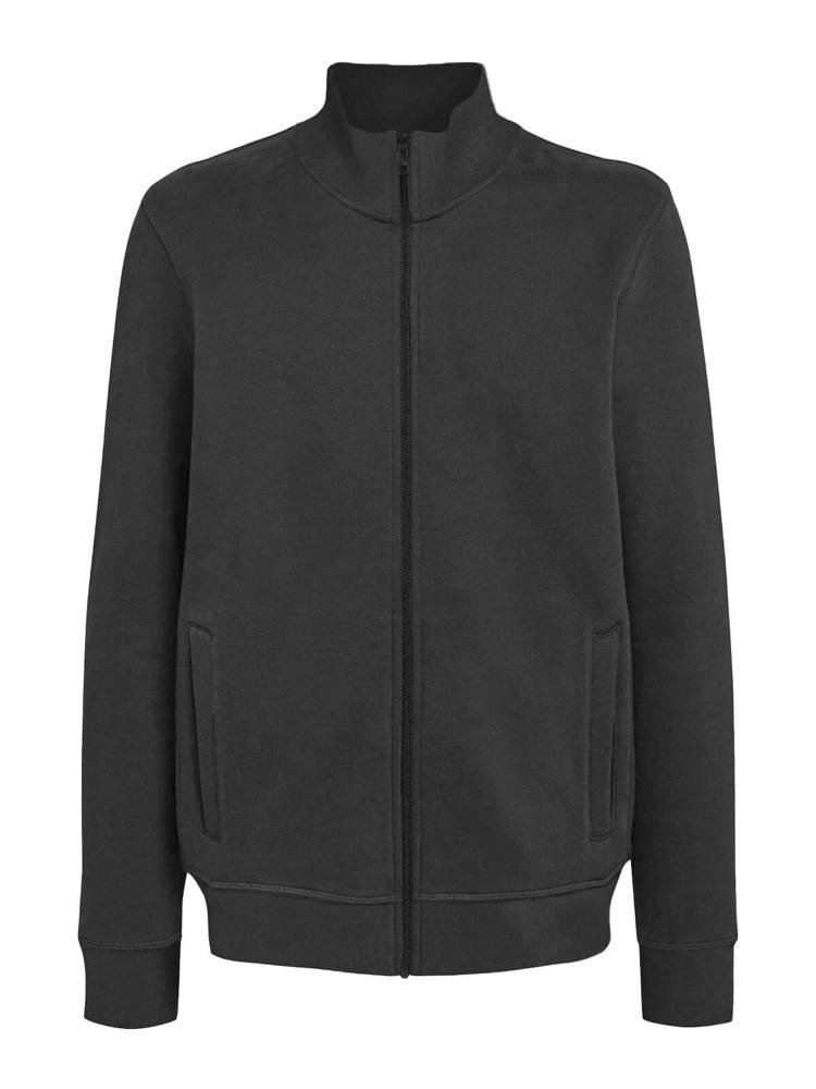 BS Harlem full zip sweater, 280 gr/m² - voor bedrijven en relatiegeschenken - Donkergrijs (PMS 7540C)