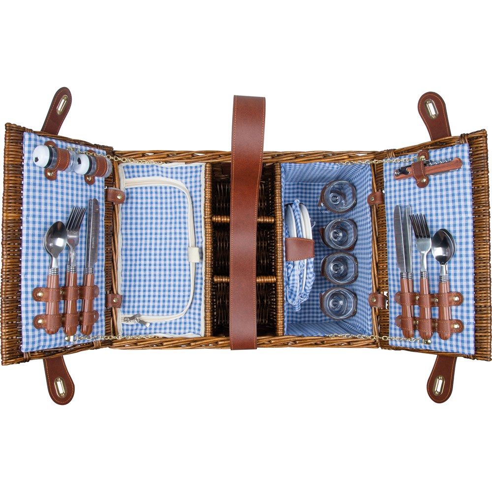 Picknickmand voor 4 personen