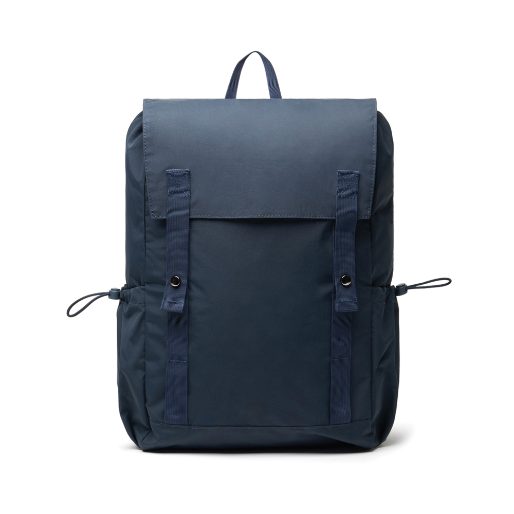 KENTO URBAN RCS recycled nylon Everyday Backpack - donkerblauw (± PMS 539 C)