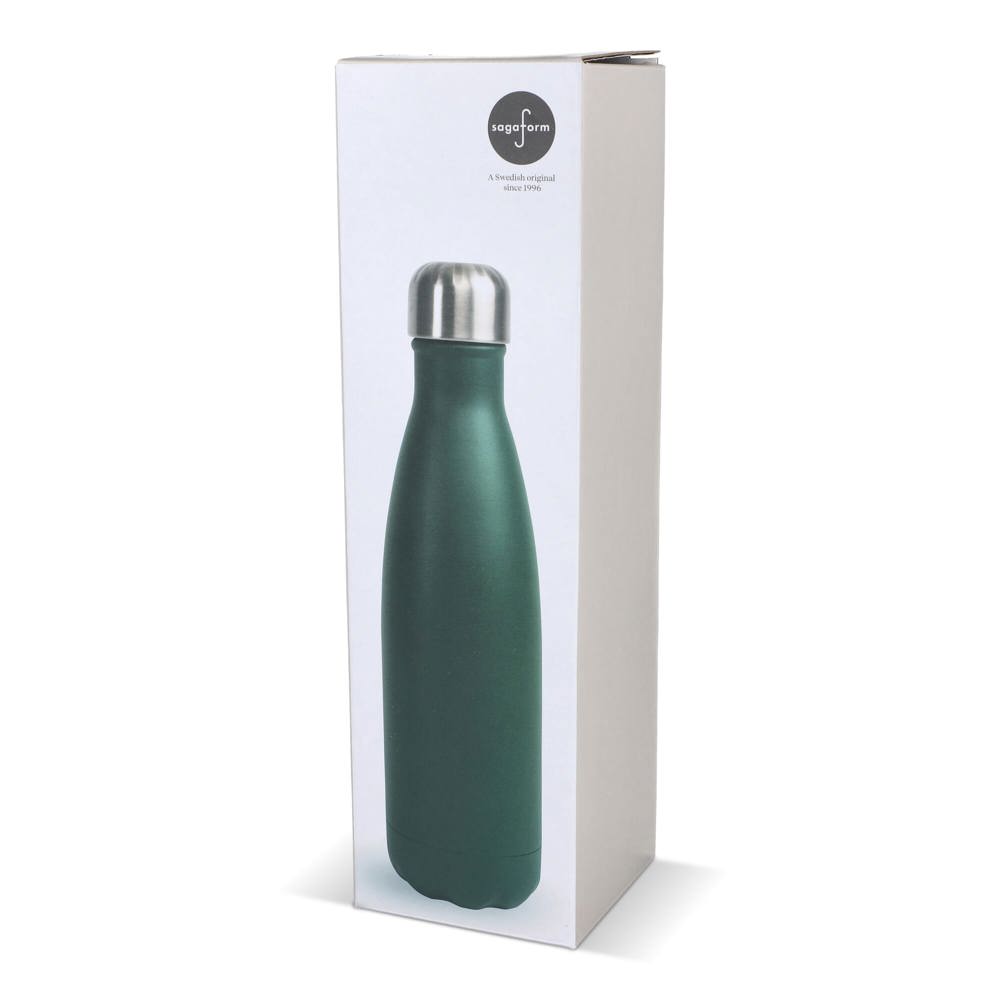 Sagaform Nils stalen fles gepoedercoat 500 ml