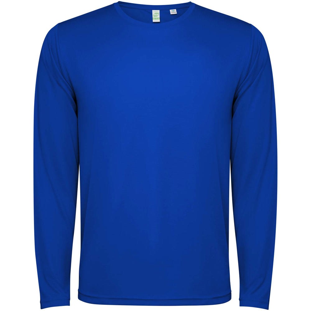 Estoril unisex T-shirt met lange mouwen - bedrukt of onbedrukt verkrijgbaar - Koningsblauw