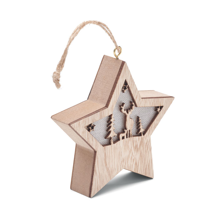 STARLIGHT - MDF ster met licht