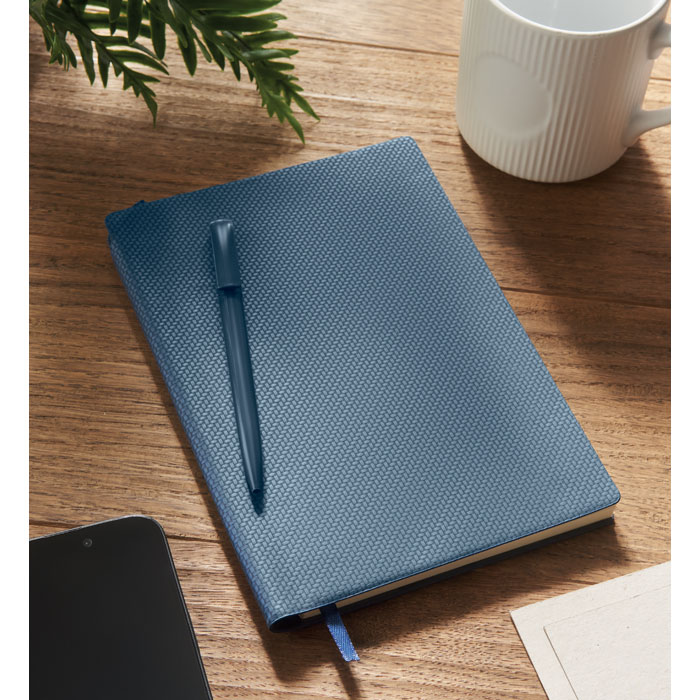 NOTA - A5 PU notitieboek met pen