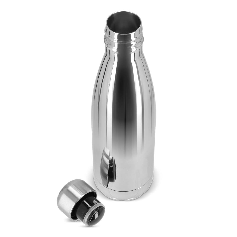 Sagaform Nils stalen fles Chroom 500 ml