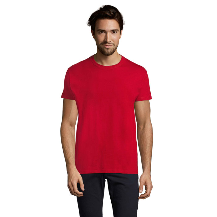 IMPERIAL - IMPERIAL MEN T-Shirt 190g - bedrukt of onbedrukt verkrijgbaar - Tango Rood