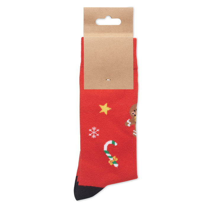 SOC LARGE - Paar kerstsokken L