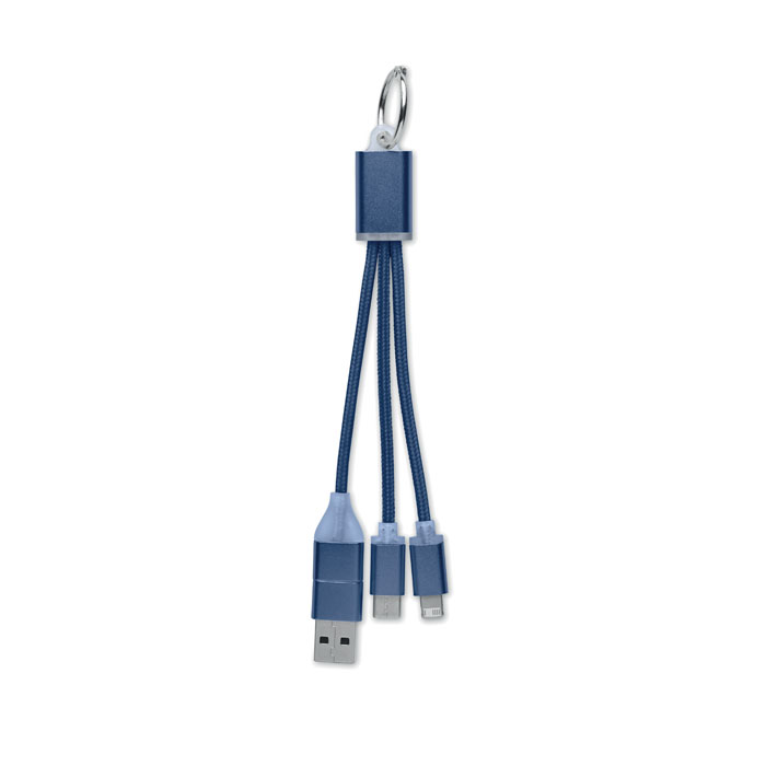 BLUE - 4 in 1 oplaadkabel type C