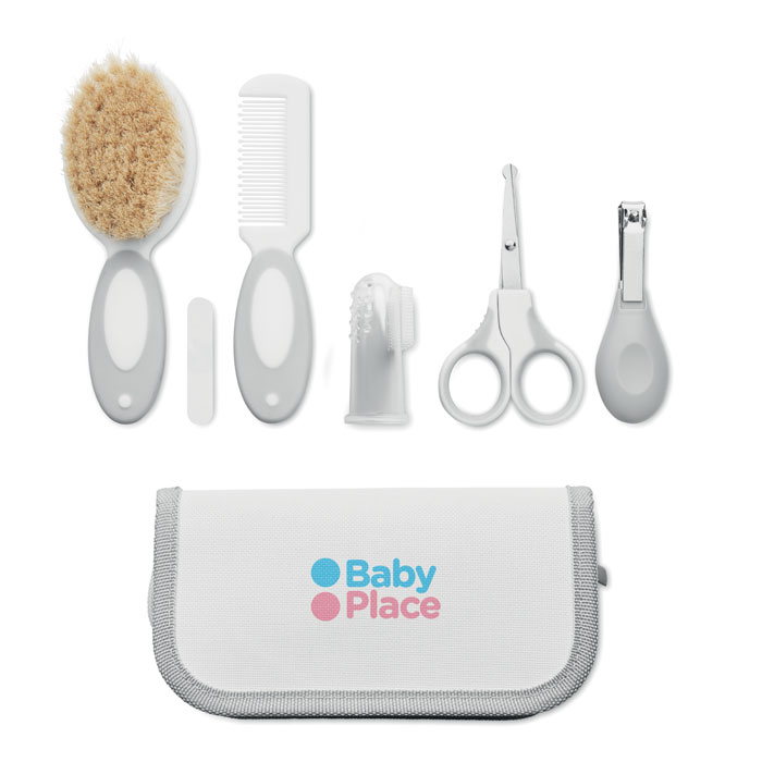BABY - 6-delige baby verzorgingsset - met logo of onbedrukt bestellen