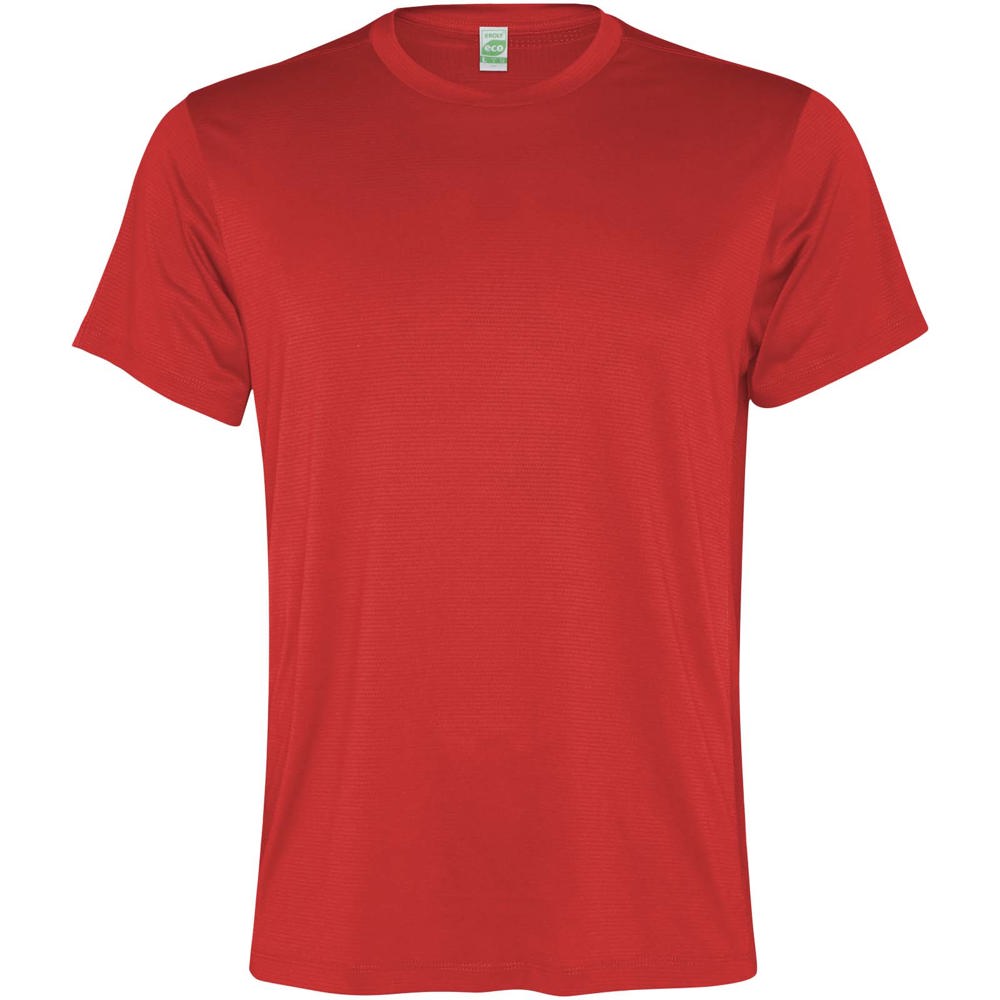 Slam sportshirt met korte mouwen voor heren - bedrukt of onbedrukt verkrijgbaar - Rood