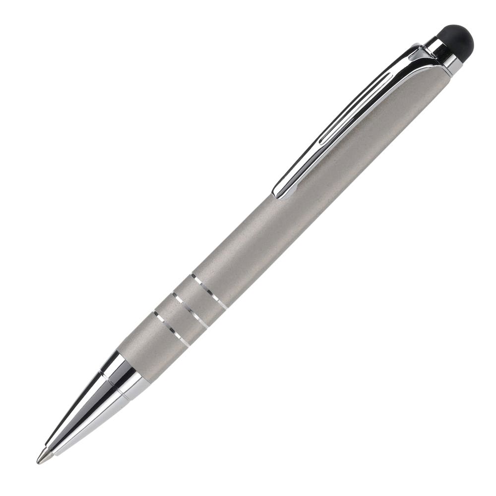 Balpen stylus metaal - voor bedrijven en relatiegeschenken - Zilver