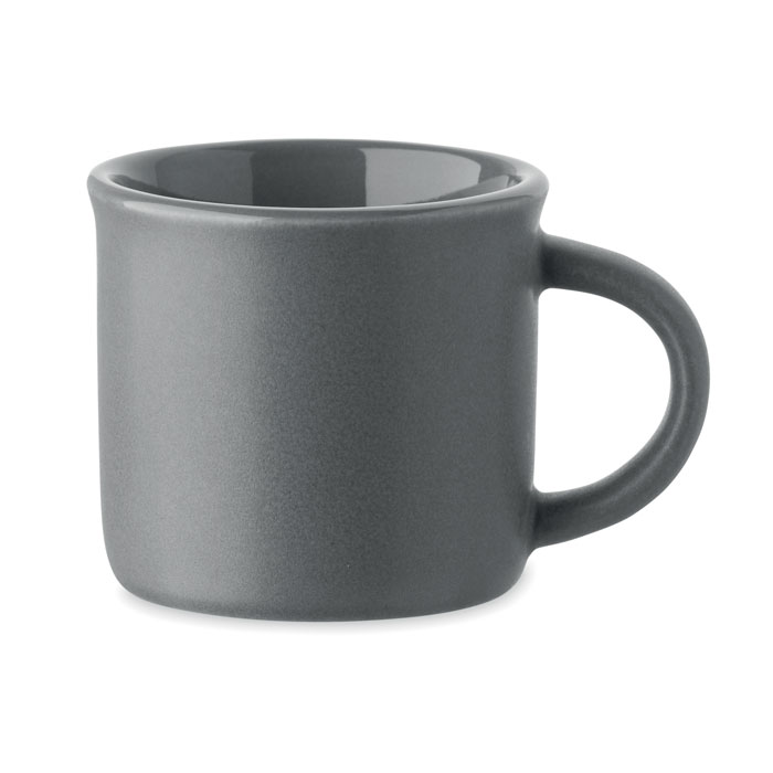 ESPRES - Keramisch espressokopje 40ml - bedrukt of onbedrukt verkrijgbaar - Steengrijs