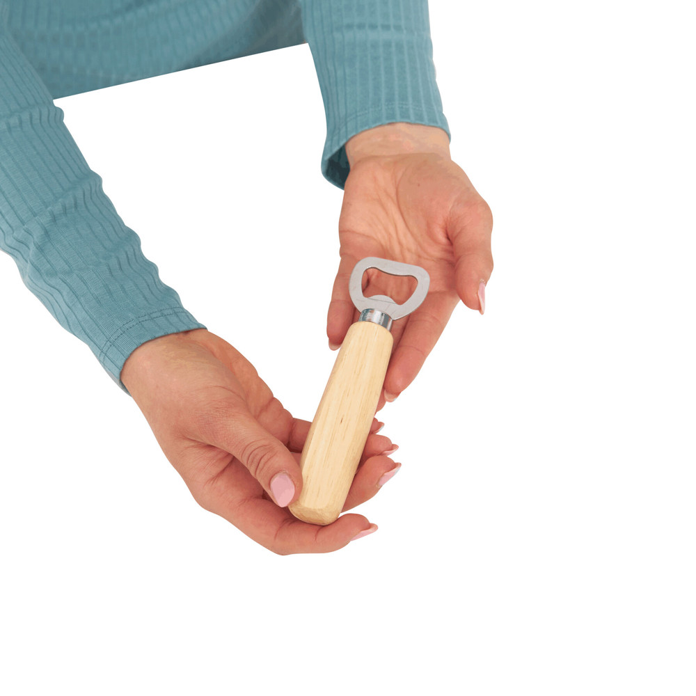 OPEN ECO - Flesopener - met logo of onbedrukt bestellen