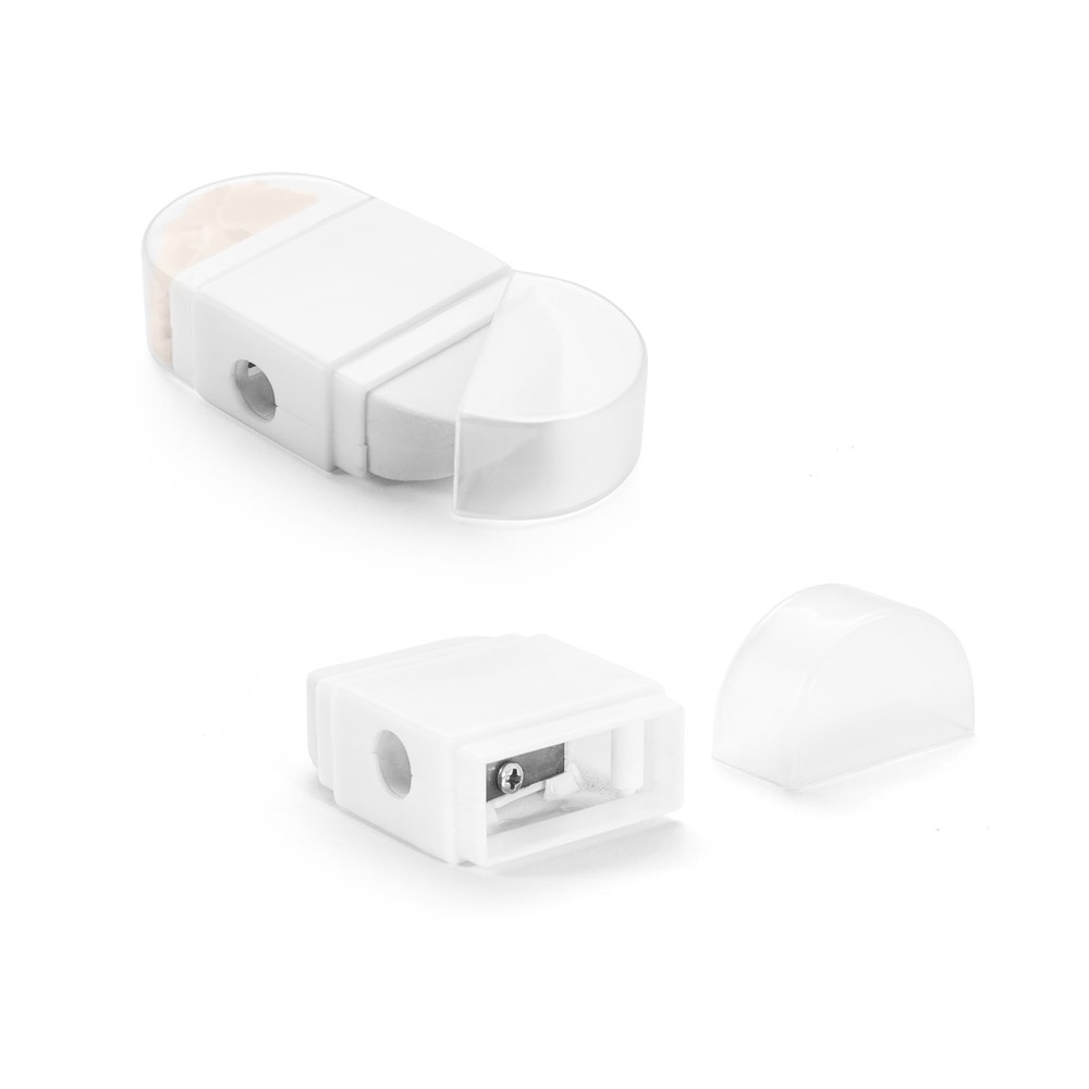 WYATT. 2-in-1 PP-puntenslijper - voor bedrijven en relatiegeschenken