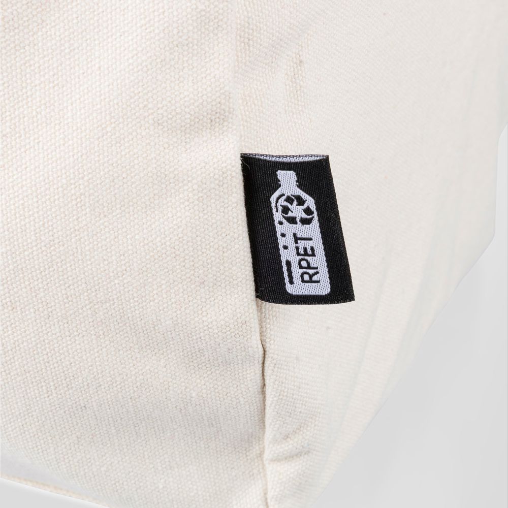 Gerecyclede polycotton (330 gsm) dufflebag Tian